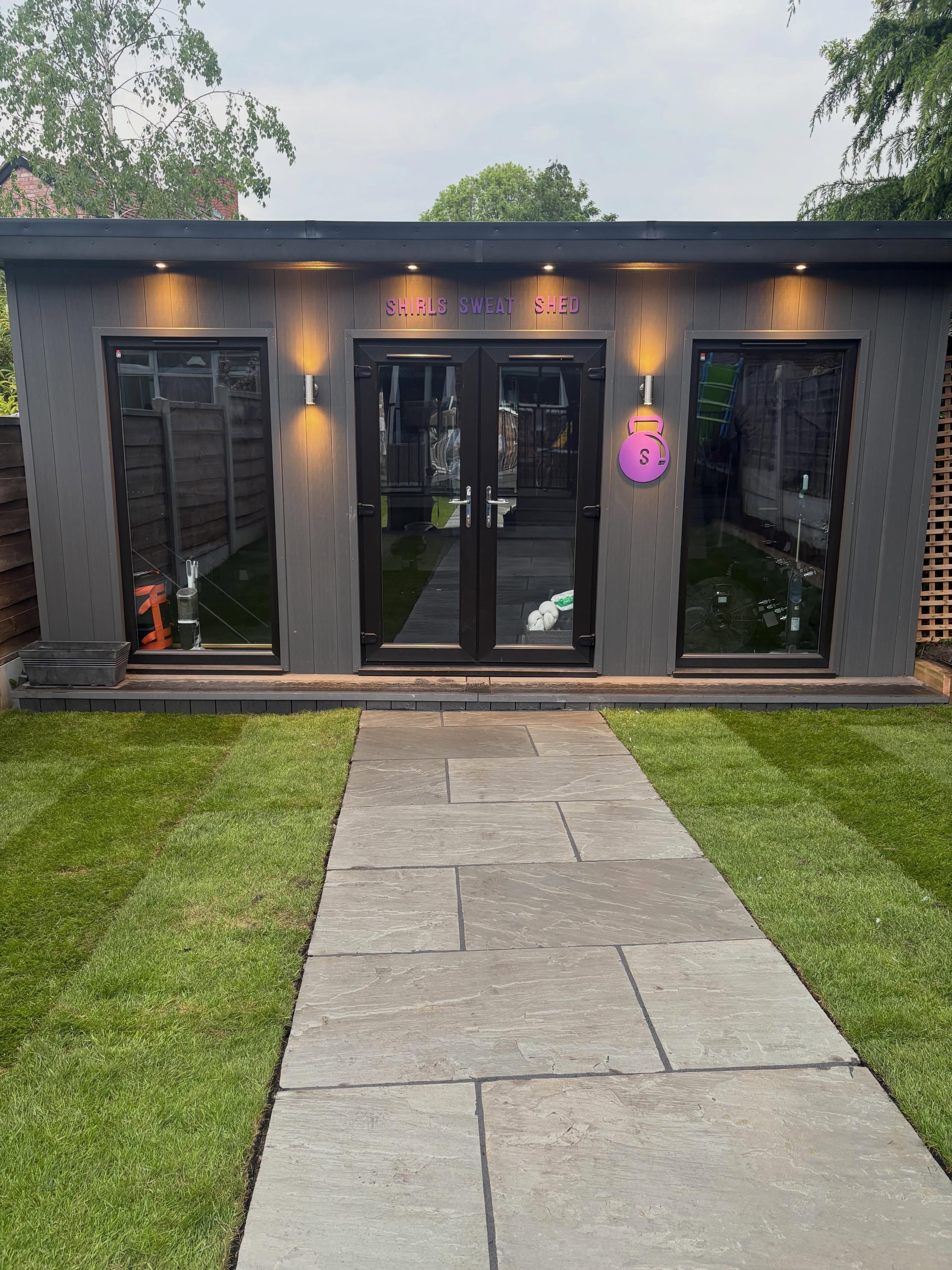 The Shed — a purpose-built garden gym